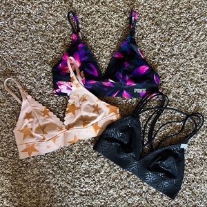 Victoria’s Secret PINK Bralette Bundle